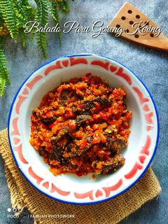 Foto resep Balado Paru Goreng Kering