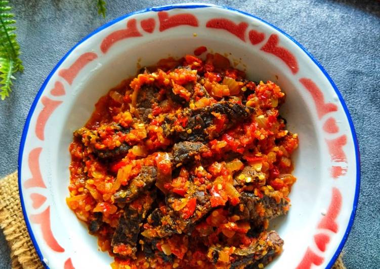 Resep Terbaik Balado Paru Goreng Kering Ala Warteg