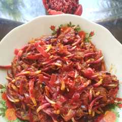 A picture of Sambel Bunga Kecombrang.