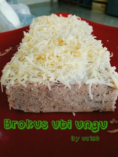 Foto resep Brownis kukus ubi ungu