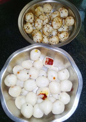 நீர் உருண்டை அ உப்புக் கொழுக்கட்டை! செய்முறை முக்கிய புகைப்படம்