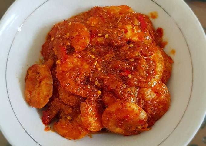 23. Udang Balado / Pedas