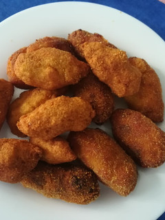Una foto de Croquetas de chorizo con verduras