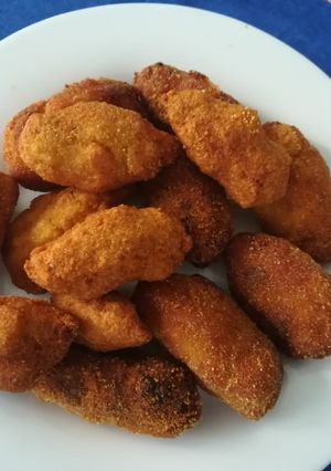 Una foto de Croquetas de chorizo con verduras