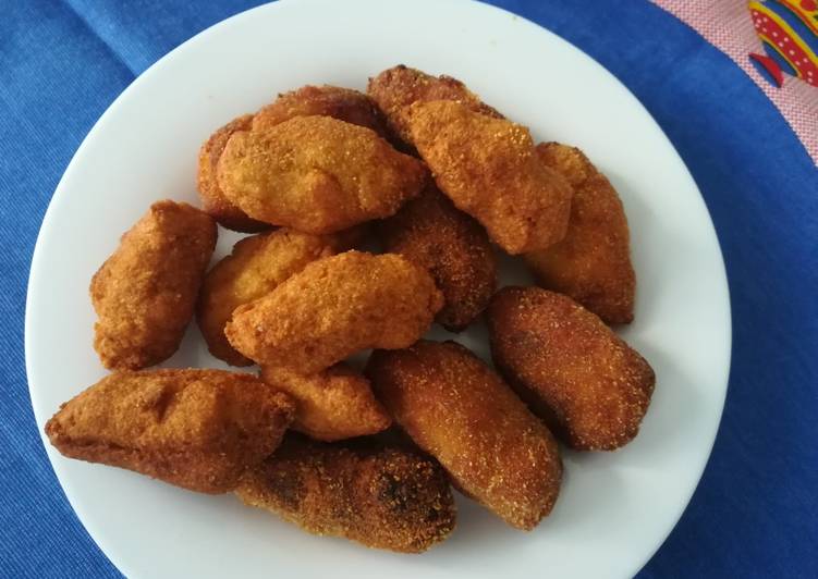 Croquetas de chorizo con verduras