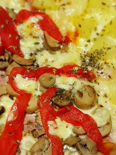 Una foto de Pizza casera