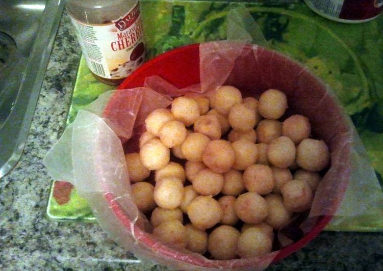 Simple Way to Cook Tasty Yummy cherry balls