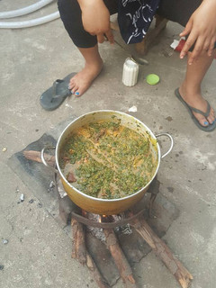 A picture of Vegetable soup.