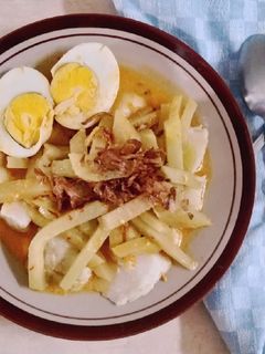 Foto resep Ketupat Sayur Labu Siam