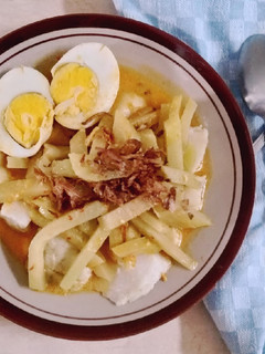 Foto resep Ketupat Sayur Labu Siam