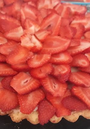Una foto de Tarta de Frutillas