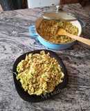 Veggie scrambled eggs