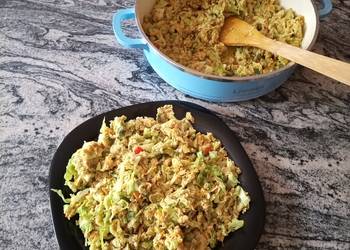 Easy Recipe Veggie scrambled eggs Restaurant Style