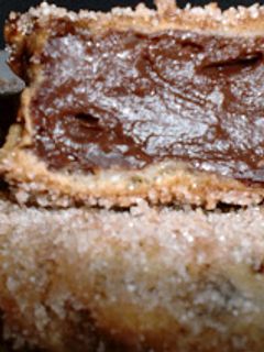 Una foto de Chocolate frito