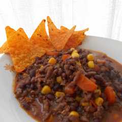 Una foto de Chili con carne