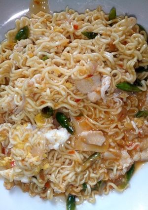 Foto resep Mie goreng masak terasi