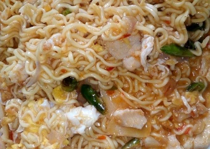 Mie goreng masak terasi