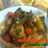 Muslitos de pollo asados con tomatitos y champiñones
