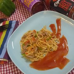 A picture of Beef chowmein.