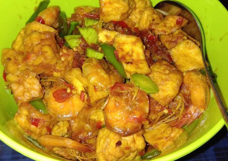 Sambel goreng kecap pedas