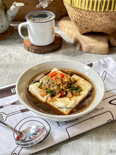 Foto resep Tahu Kukus Siram Kuah Kecap