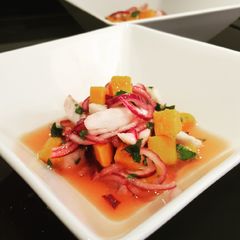 A picture of Easy ceviche for beginners.