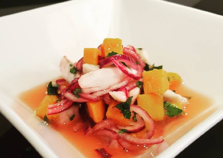 Easy Ceviche For Beginners Recipe By Becky Cookpad