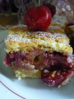 Cseresznyés pite recept fotója