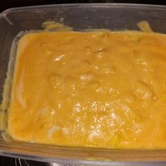 A picture of Mango icecream.
