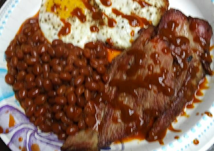 Quick and Easy Brunch with twice cooked Crispy Pork