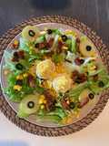 Salade composée œufs mimosa