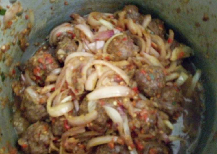 Meat ball sauce