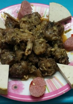 Hình của món Vịt kho sả.