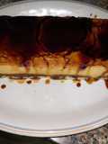 Tarta de quesitos, sobaos y caramelo