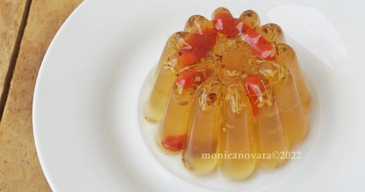 Resep Osmanthus & Honey Jelly oleh Monica Novara H. Cookpad