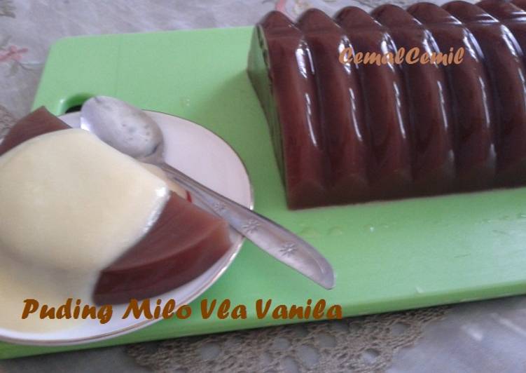  Resep  PUDING  COKLAT  MILO  VLA VANILA oleh CemalCemil Cookpad