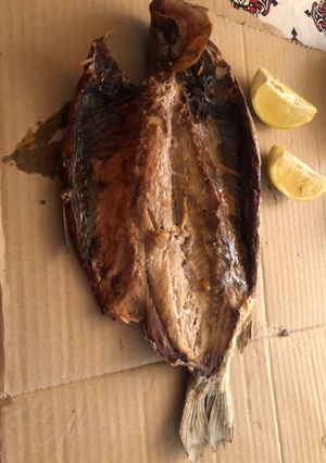 Una foto de Pescado a la parrilla