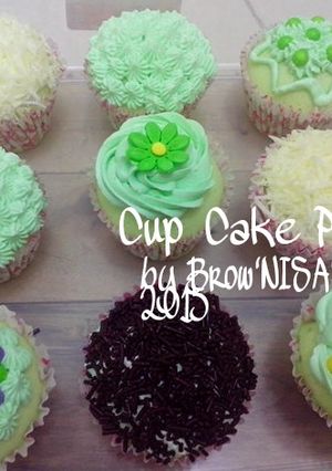 Foto resep Cup Cake Pandan