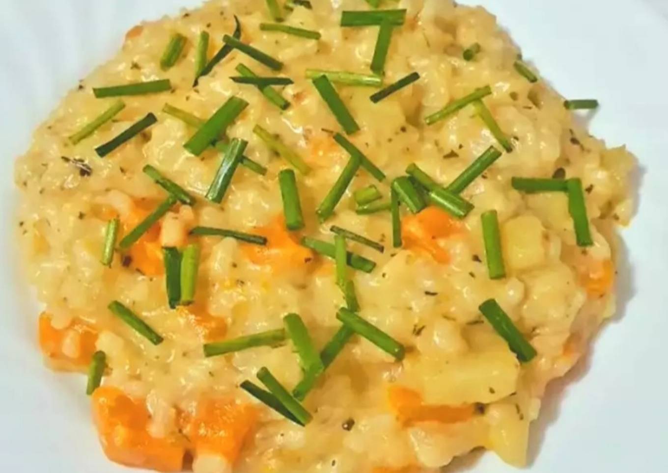 Pumpkin risotto