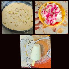 A picture of Malai Kulfi.