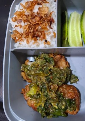 Foto resep Ayam Sambel Ijo Rebon