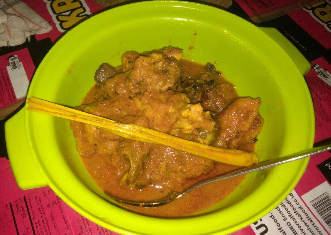 Ayam Panggang Bumbu Rujak