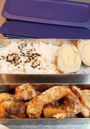 氣炸鍋帶便當 的食譜成品照片