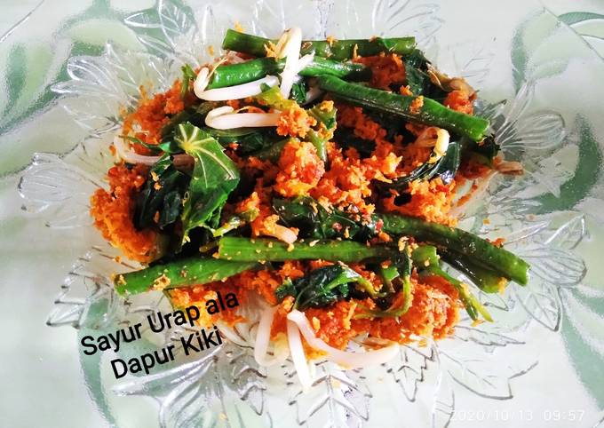 Resep: Sayur Urap Bahan Sederhana