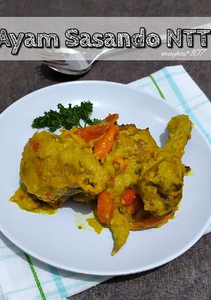 Foto resep Ayam sasando NTT