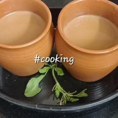 A picture of Tulsi and Lemongrass Tea.