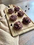 Áfonyás-vaníliás muffin 🫐 TÉNÉ recept|Bogyós gyümi bomba a szürke téli napokra