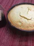 Cornbread (Plain) in da frying pan