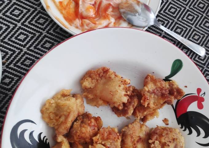 Cara Gampang Menyiapkan Chicken Karaage / Ayam Goreng Jepang 🍗, Menggugah Selera