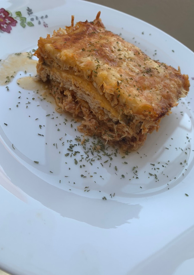 Una foto de Lasaña de berenjena 🍆